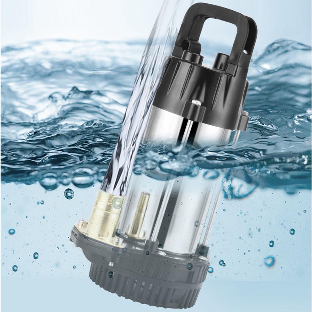 DC Submersible Pump 12V 180W 3meter³/h 8m Lift Brushless Copper Motor for Ranch Farm