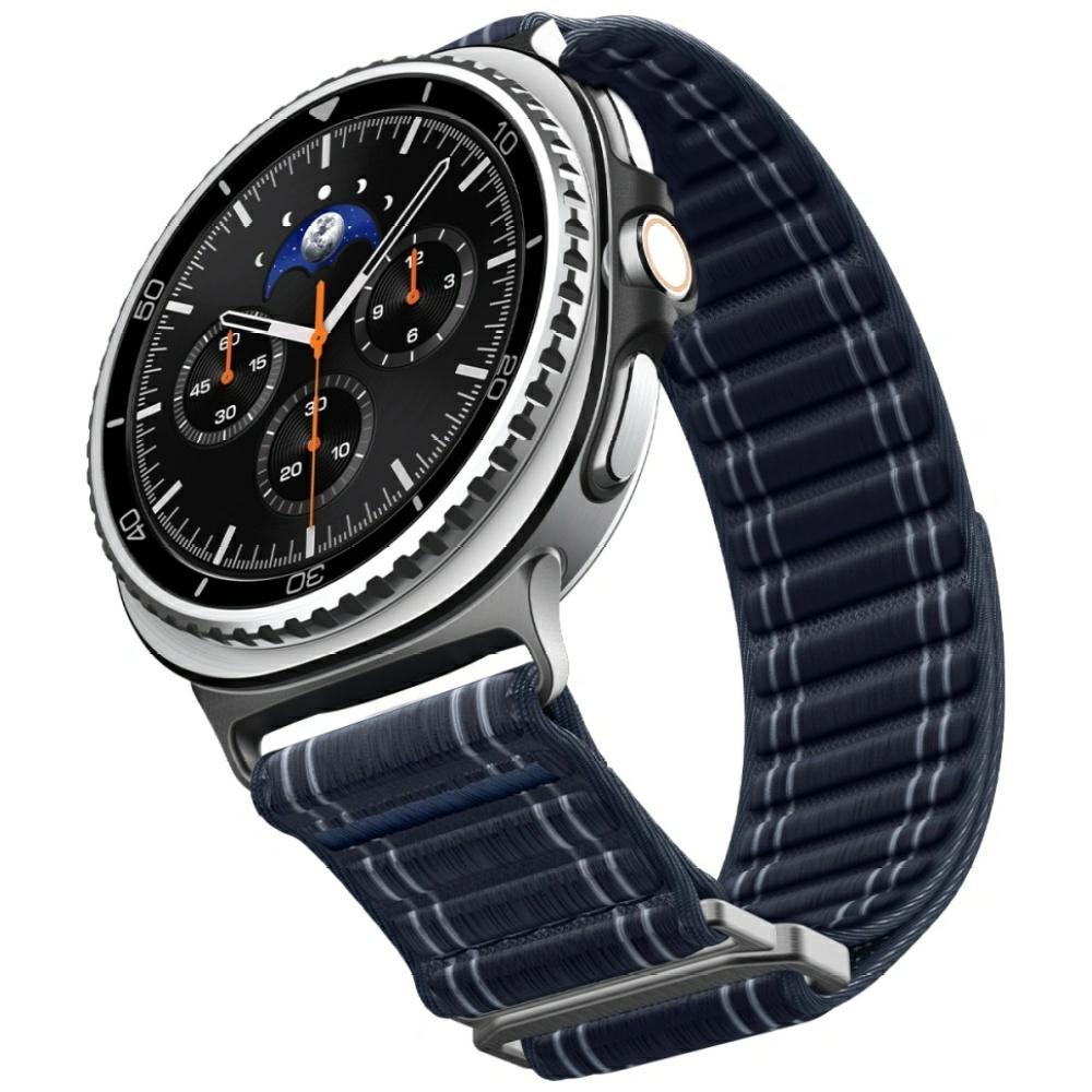 Pasek Spigen WBF0 do Samsung Galaxy      Watch 8 / Classic (40/44/46mm) granatowy