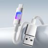 Светящийся кабель сверхбыстрой зарядки Type-C 120 Вт для Apple, Huawei, Xiaomi - Пропускная способность 6 А