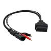 Кабель OBD2 3-контактный на 16-контактный для Fiat Для Lancia Для Alfa Romeo OBDII Штекер 3-контактный Разъем Адаптер Автомобильный удлинитель Диагностические кабели