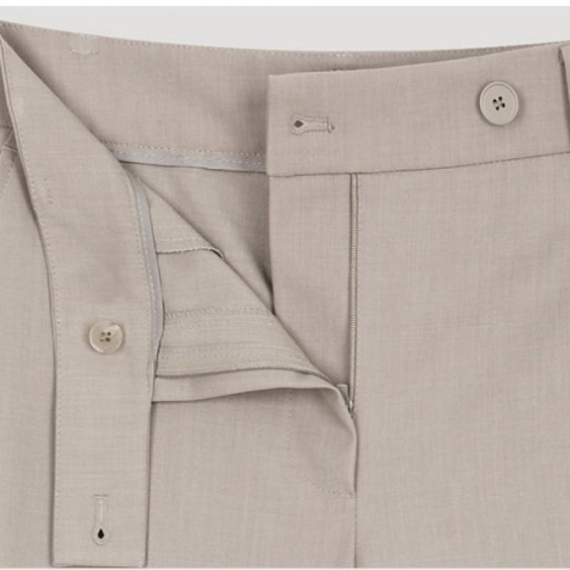 [Она S пропустила] Формальные широкие брюки SwwSlo11080 Be