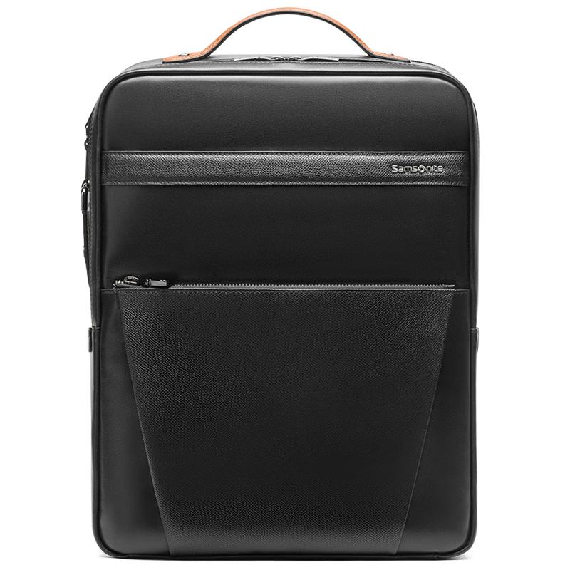 Мужской кожаный бизнес-рюкзак Samsonite 14 дюймов