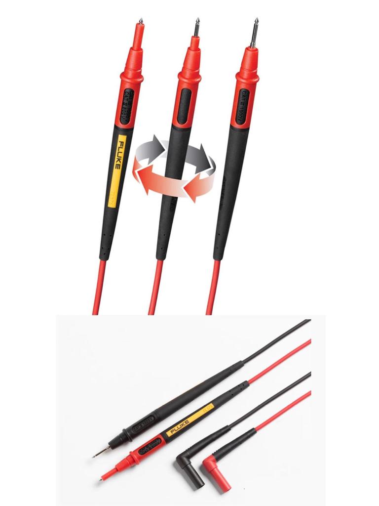 Fluke TL30 TL175 Multimeter Probe, High-End Pure Copper, TL75 Extra Sharp Test Lead Accessories