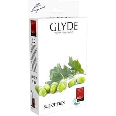 Glyde Supermax 10 презервативов Веган XXL