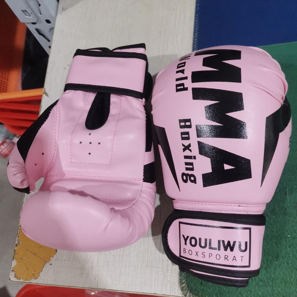 Breathable Boxing Gloves PU Leather Punching Training Gloves Kickboxing Gloves Adult and Children