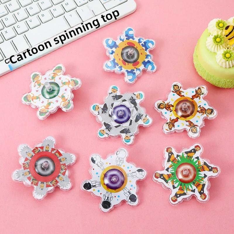 Мультяшная игрушка Детская фигурка Узор Гироскоп для подарка на День защиты детей Школьное мероприятие