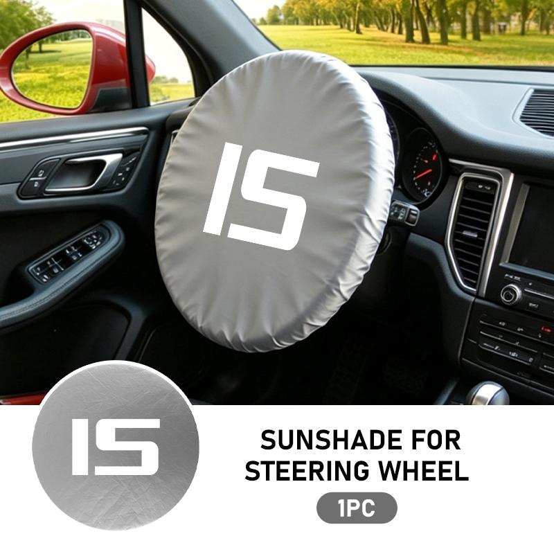 Summer Car Steering Wheel Anti-Heat Sun Shade Cover For Lexus RX350 IS250 CT200h ES250 ES300h NX300h IS200 GS300 JU5