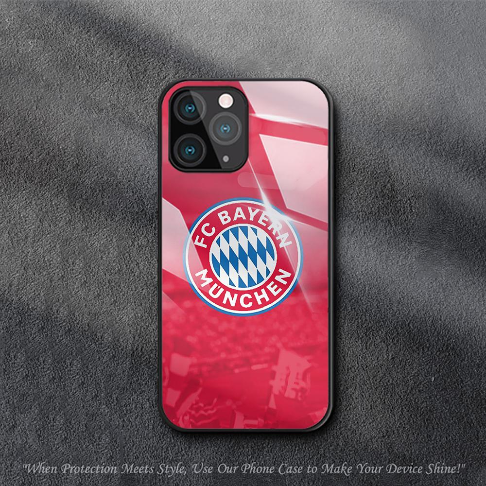 Чехол футбольного клуба «Бавария» для iPhone Samsung Galaxy Redmi Note S 17 16 15 14 13 20 24 25 54 Pro Max Ultra Fe Air Чехол из закаленного стекла