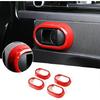 ABS Накладка на ручку двери Внутренние аксессуары Для Jeep wrangler JK Sport X Sahara