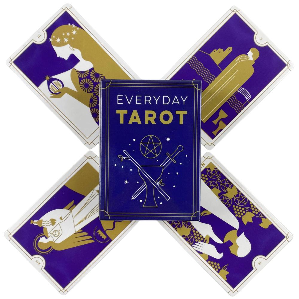 Карты Таро Everyday Rider Колода Оракула из 78 карт Английское издание Visions Гадательная колода Настольные игры