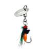 Luminous Mosquito Wing Fly Spinner Lure - White Striped Epoxy Nano Melon Seed Hook