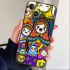 D-Russian Dolls Matryoshka Phone Case For iPhone 17 16 15 14 13 12 Max Plus Silicone Black Cover