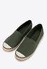 Wittchen Men's Espadrilles With Braided Toe Green Textile Material