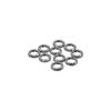 Accessories Silver 3/16" MTB Bike Bicycle Bearings Bicycle Hubs Bicycle Front Hub Cycling Bearing