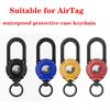 Logo Keychain for AirTag: Protective Anti-Loss Device Case & Key Ring