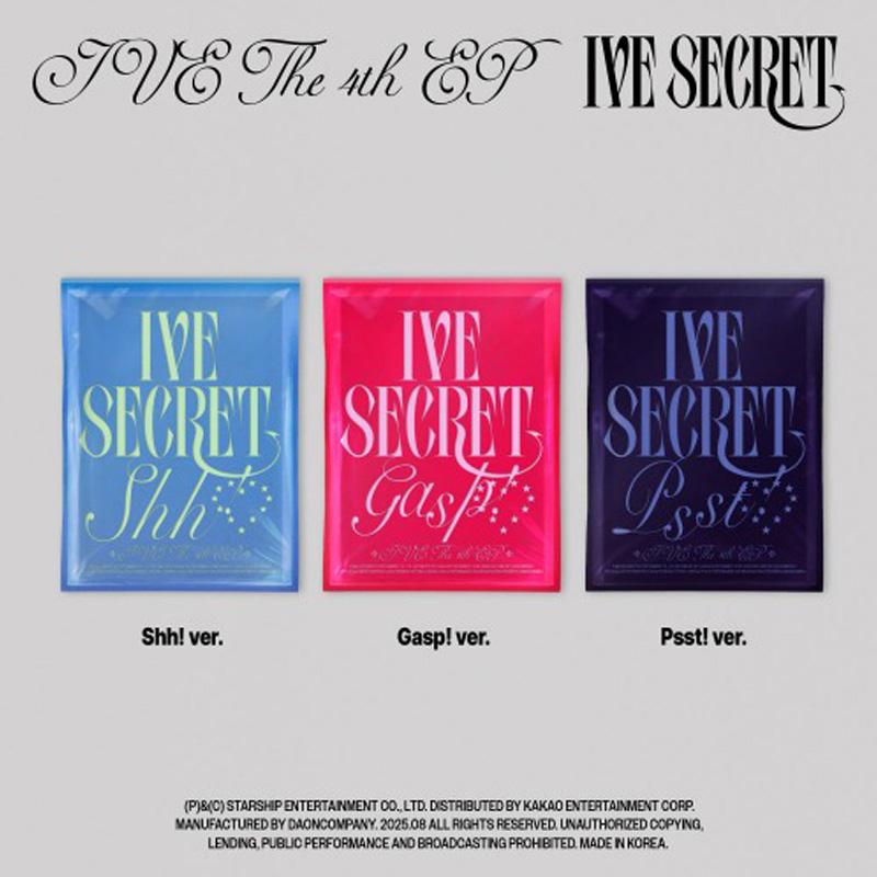 IVE 4th Mini Album [IVE SECRET] (Standard / Limited Ver.)