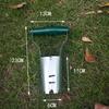 1PCS Stainless Steel Transplanter Transplanting Tool - Cylinder Design for Farm Garden Vegetable Patch Digging