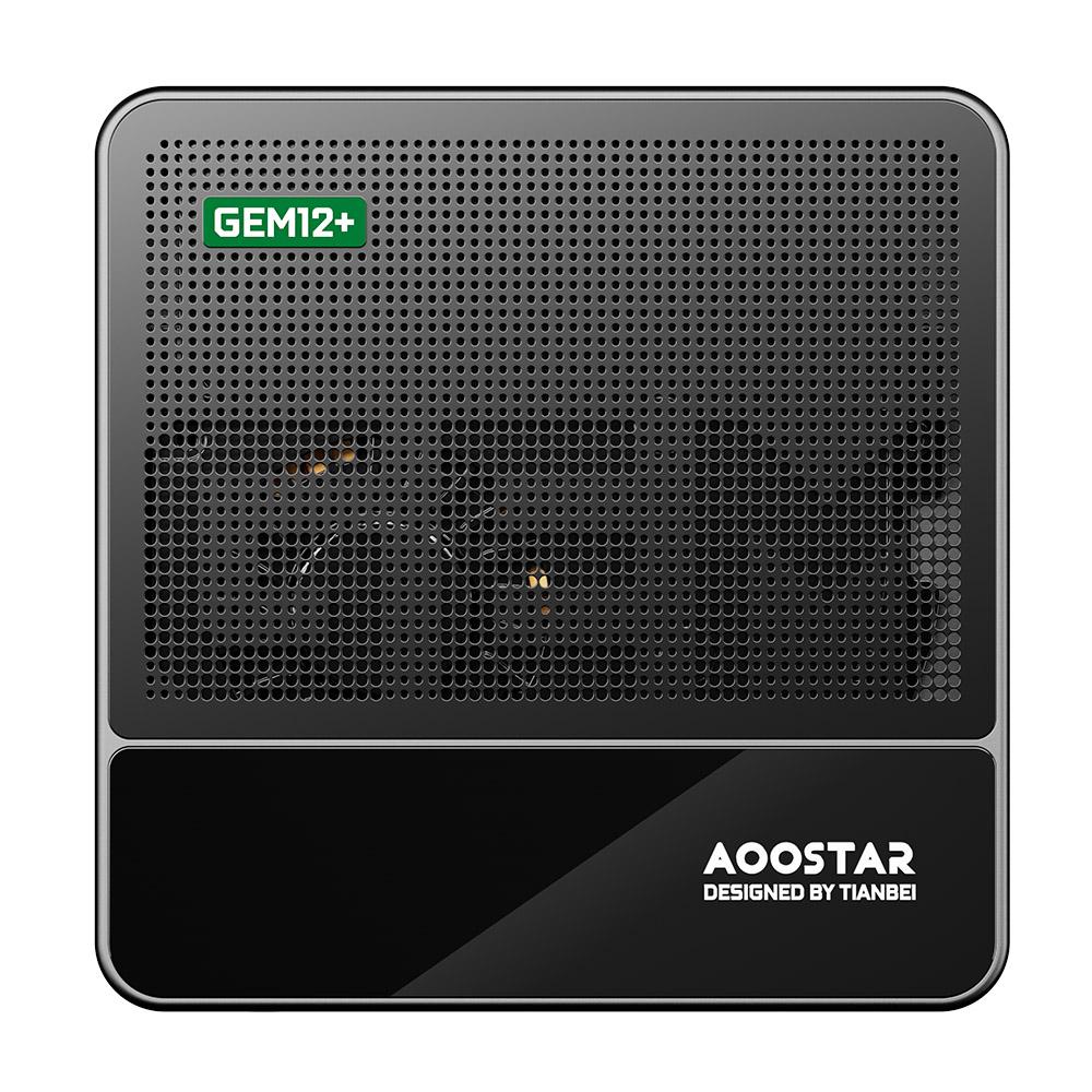 Мини-ПК AOOSTAR GEM12+ AMD Ryzen 7 Pro 8845HS 8 ядер Макс. 5,1 ГГц, 32 ГБ ОЗУ 1 ТБ SSD,