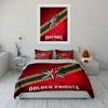 Vegas Golden Knights Logo Bedding Duvet Cover Set Duvet Cover Pillowcases  (1*Duvet Cover 2*Pillowcases, without duvet insert)