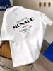 Fashionable 100% Pure Cotton Men's T-shirt, Outdoor Adventure Monaco Racing Club Clothing, Casual and Trendy Street Men's Top