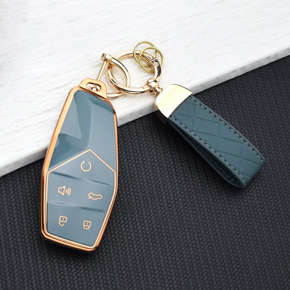 Чехол-держатель из ТПУ для автомобильного ключа MG One 2022 2023 2024 2025, защищающий от царапин, для Roewe, держатель чехла для ключа, аксессуары для брелока