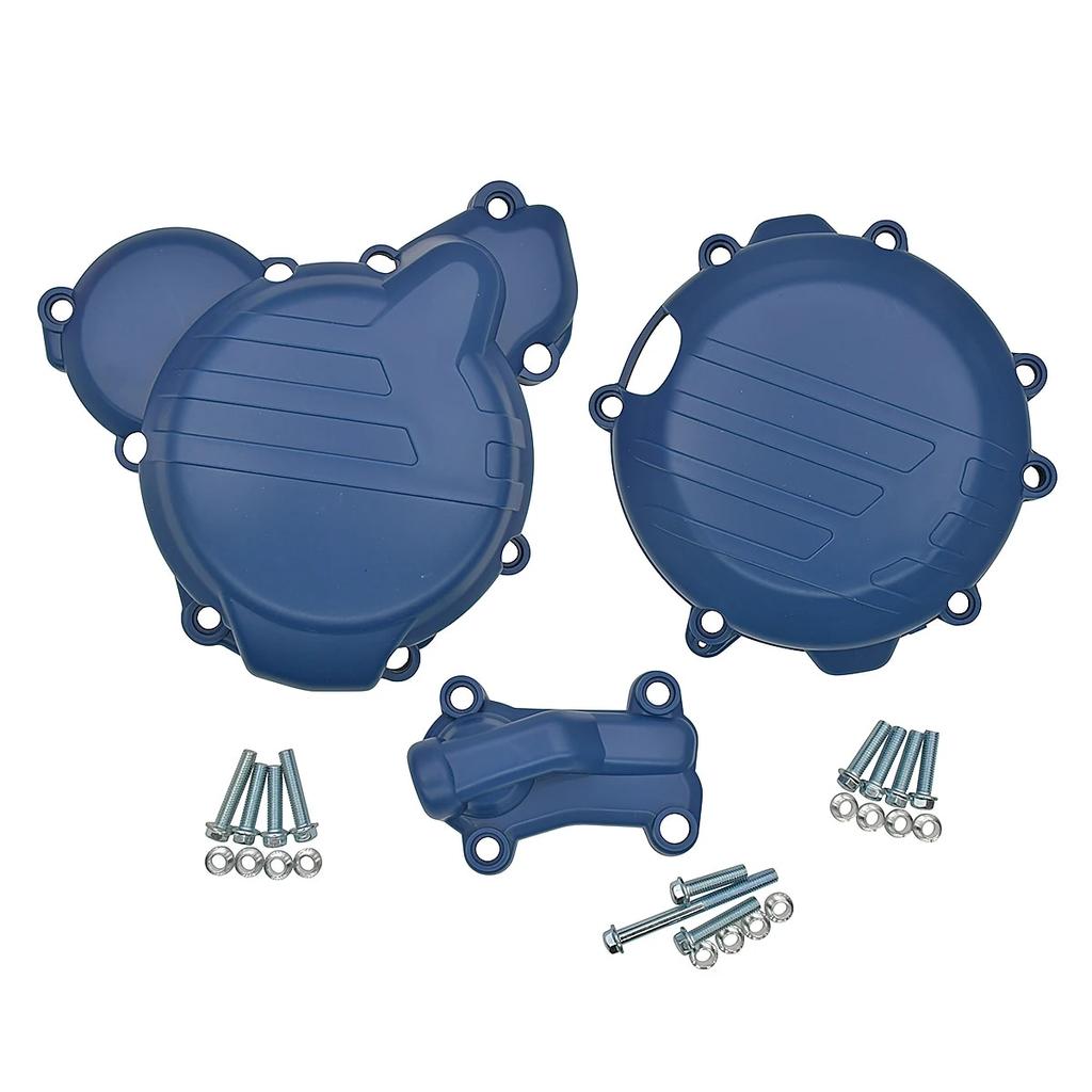 Motorcycle Engine Clutch Guard Water Pump Cover Ignition Protector For Husqvarna TE250 TE300 TC250 TE250i TE300i EXC 2017-