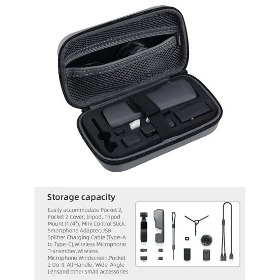 Портативный противоударный износостойкий контейнер для хранения камеры для DJI Pocket 2