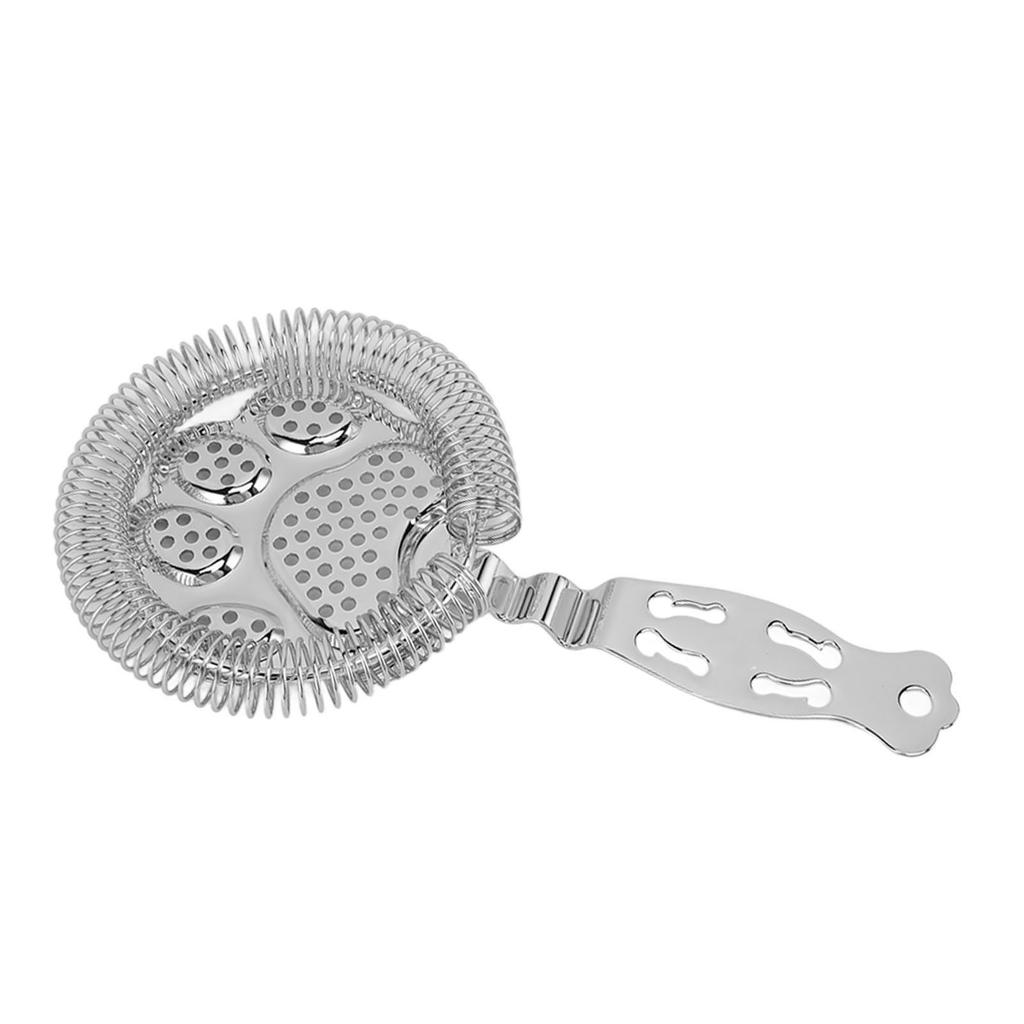 304 Stainless Steel Cocktail Strainer Bar Strainer Bar Tool Drink Strainer Perfect Accessory for Bars Restaurants