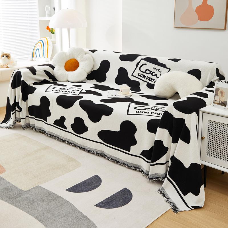 Chenille Sofa Towel Four Seasons Universal Living Room Sofa Cover Double-Sided Non-Slip Sofa Cover Towel