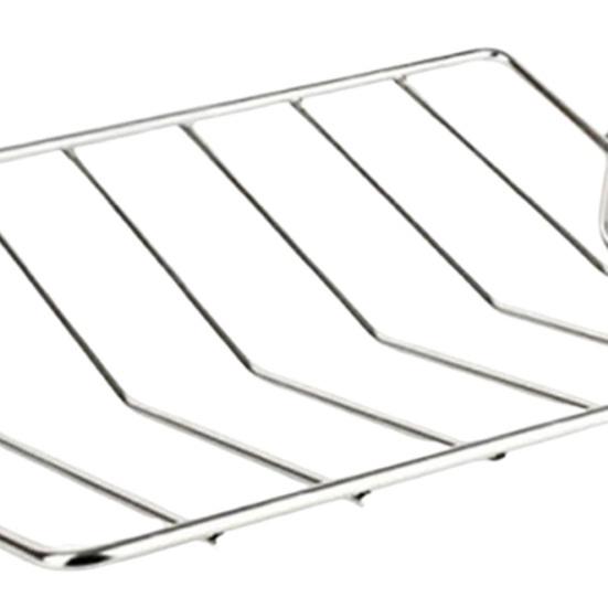 Подставка для жарки индейки из нержавеющей стали V-образной формы с антипригарным покрытием, кулинарная подставка для жаровни, двусторонняя подставка для жарки ребер на барбекю