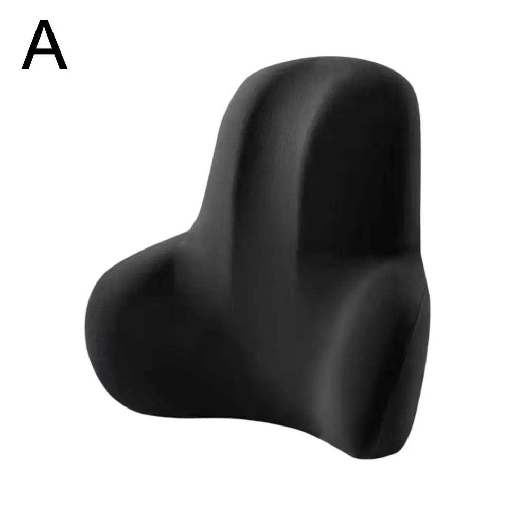Universal Memory Foam Car Neck Pillow Protect Lumbar Back Car Cushion Headrest Car Relieve Stress Seat Support Breathable P P9Q0