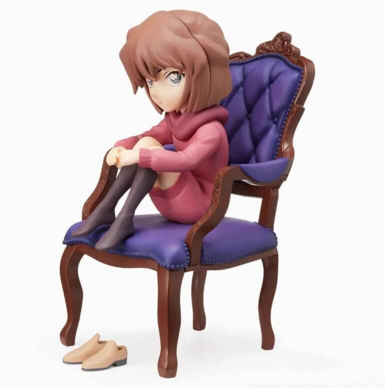 Аниме Детектив Конан Хайбара Ай Анита Хейл Сидят на Стуле Модель Фигурка Игрушки