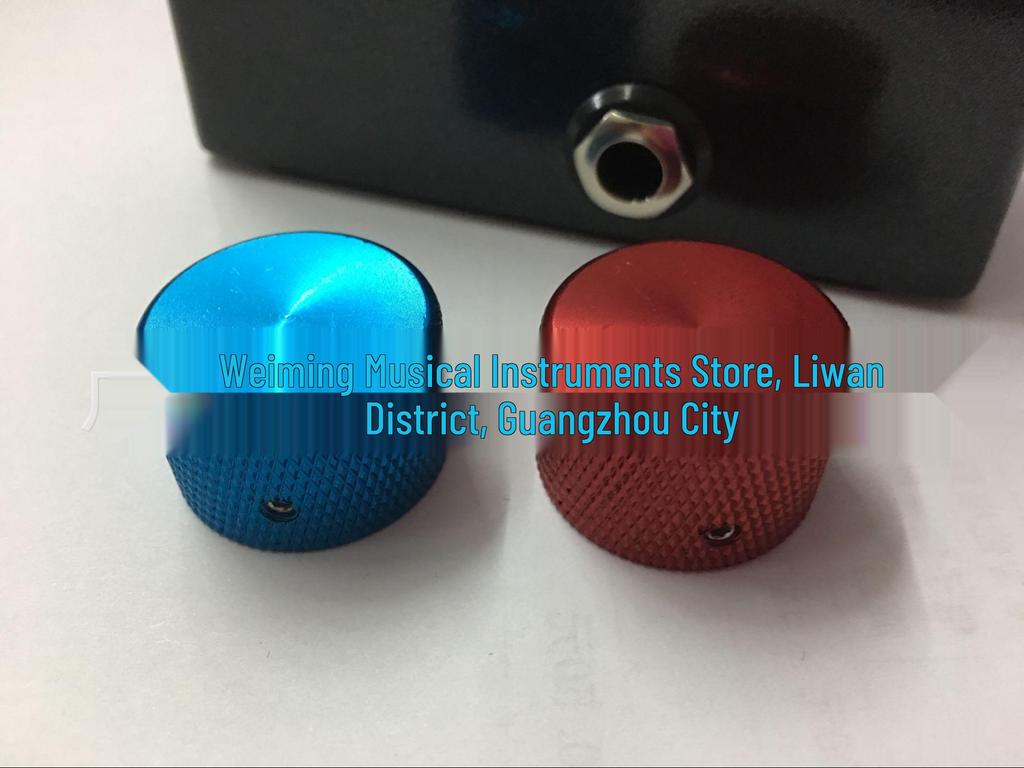 Алюминиевые колпачки для педалей электрогитары - Аксессуары для педалей одиночного эффекта