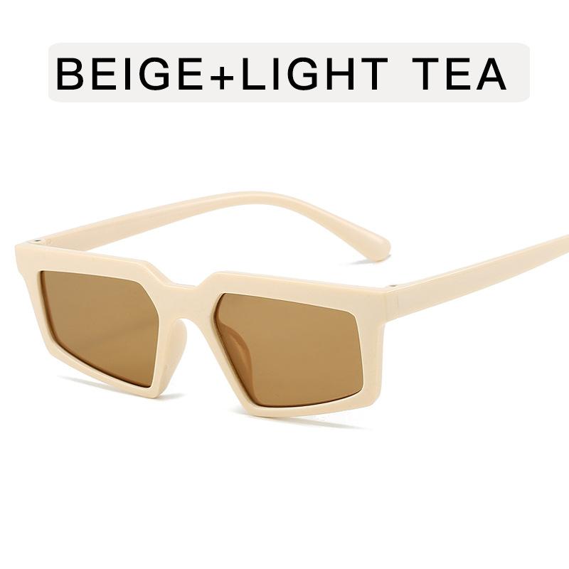 Polygon Shape Men Sun Glasses European American UV400 Protection Sun Glasses for Women Travelling Hiking Fashion Sunglass