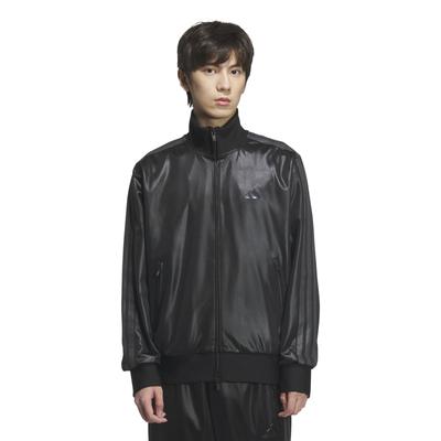 Мужская спортивная кофта Adidas Soft Ground Track Top LA421, Черный/Черный (KA1256)