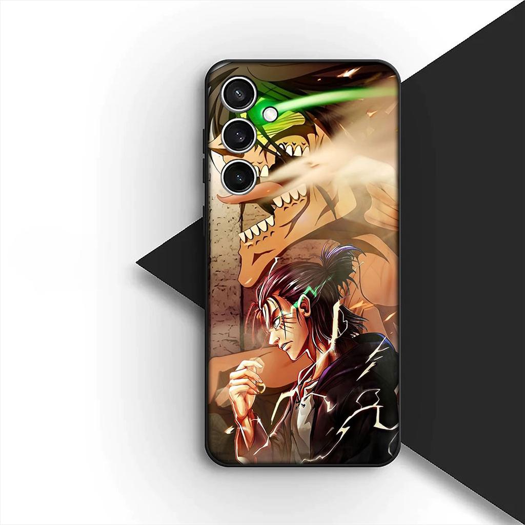 Чехол для Xiaomi Redmi 15 15C A3 A4 A5 9A 9C NFC Note 9 8 Pro Чехол для телефона Защитный чехол Атака Титанов Аниме Леви