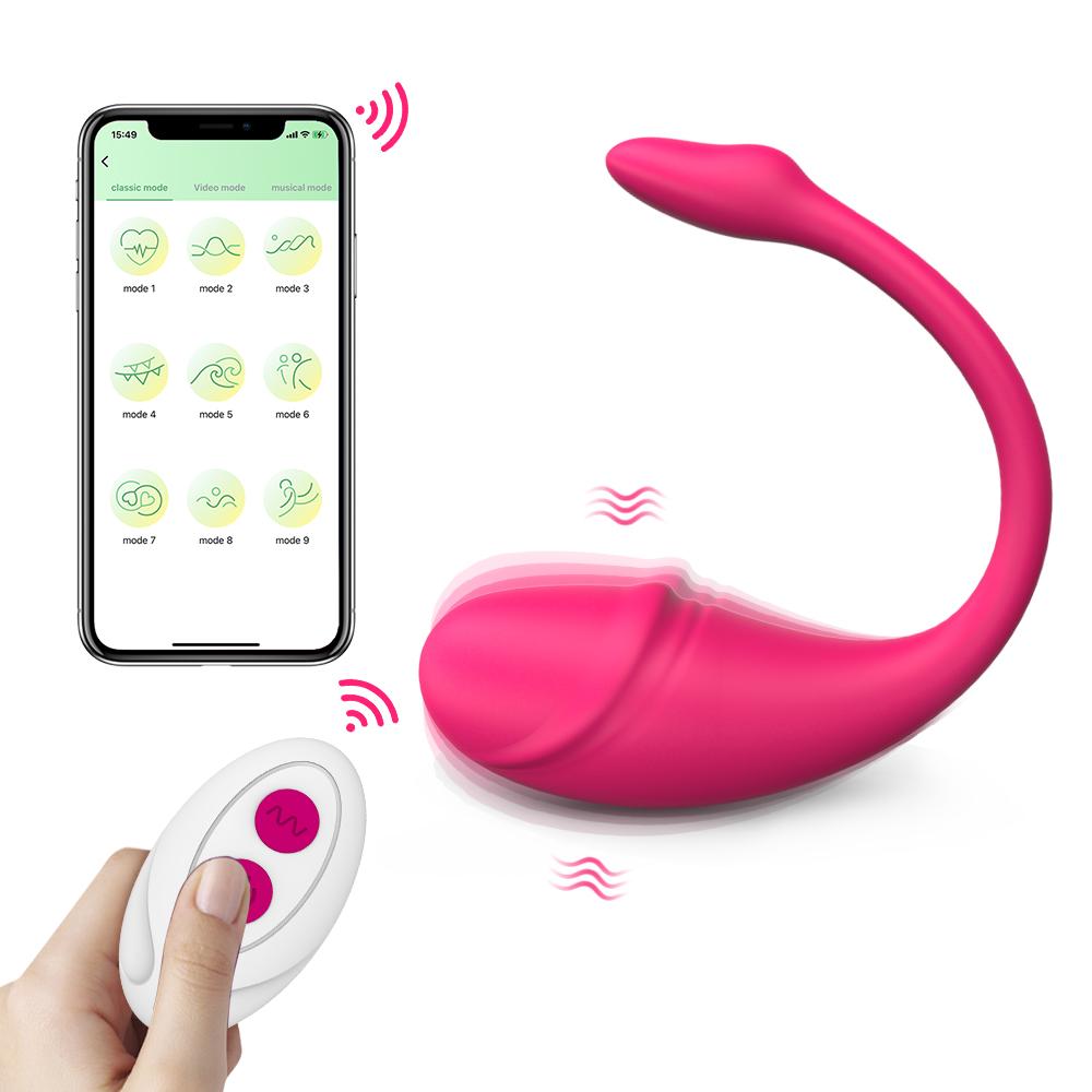 APP Remote Egg Vibrator Секс-игрушки для женщин Носимые Bluetooth Кегелевые вагинальные шарики Взрослые Клитор G Spot Дилдо Вибраторы Женские