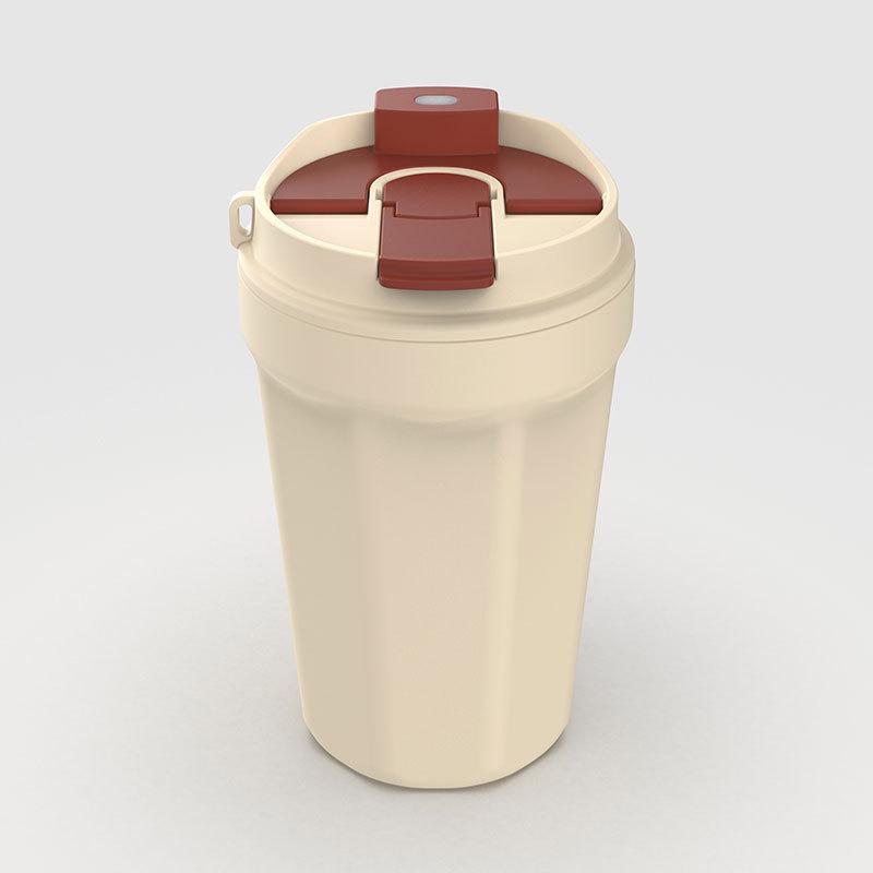 Изолированная кофейная чашка из нержавеющей стали 316, переносная автомобильная чашка