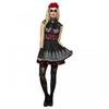 Fever Womens/Ladies Day Of The Dead Costume Set