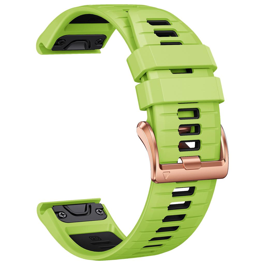 Мягкий силиконовый ремешок 20 мм QuickFit для часов Garmin Fenix 8 43 мм 7S Pro 6S 5S S70 42 мм, ремешок для часов Descent Mk3 Mk3i 43 мм Mk2S