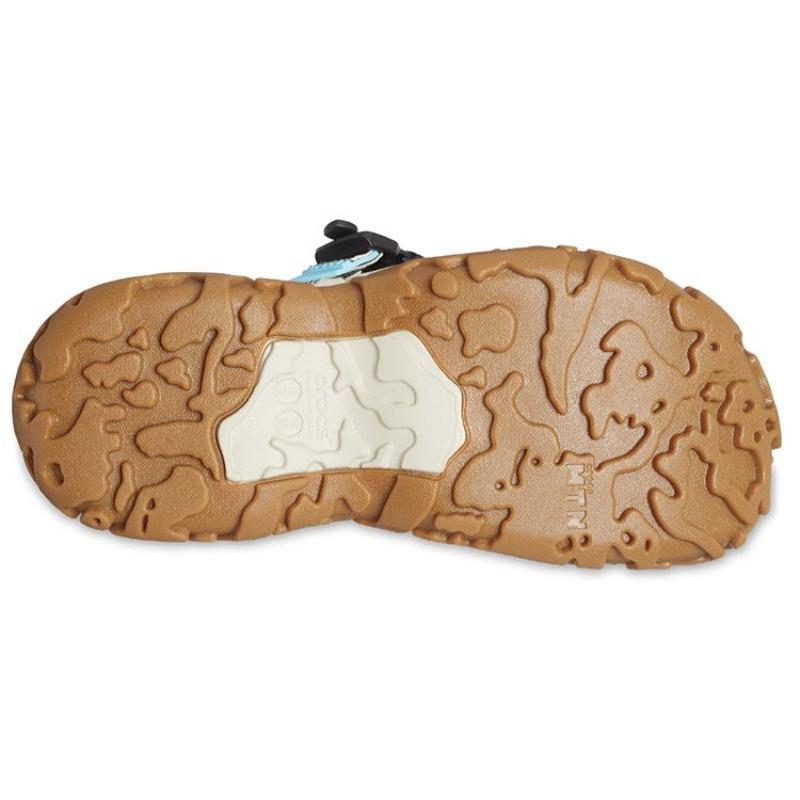Crocs PU Casual Comfort Outdoor Breathable Beach Sandals Unisex Bone White 208173-2Y3