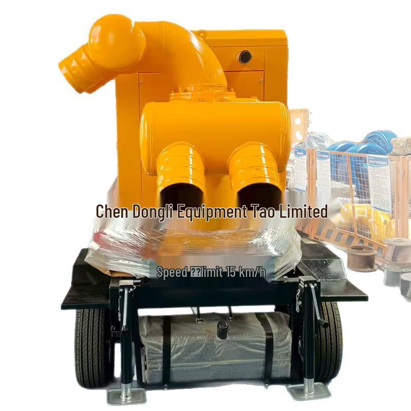 1000m³ Mobile Diesel Water Pump Truck for Flood Control and Drainage