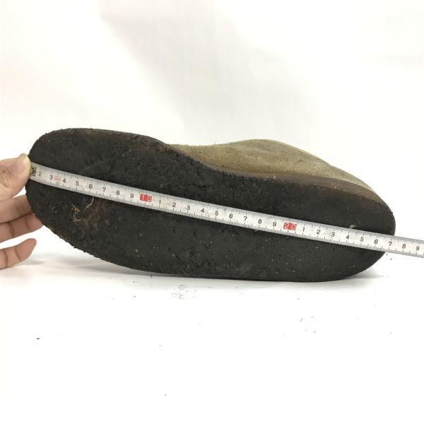 Винтажные замшевые дезерты Wallabee Burberrys, сделано в Японии, бежевые, размер 5.5 24.0 24.5(ИСПОЛЬЗОВАЛ)