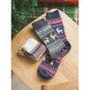 DaiSo Ggrn Men S Deer Jacquard SockS