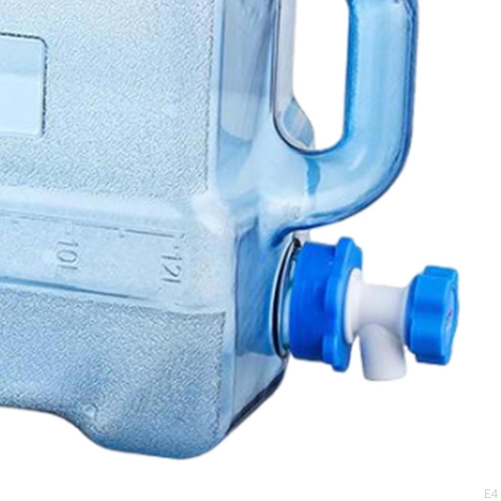 Кемпинговый контейнер для воды, бак-переноска с завинчивающейся крышкой, кувшин для хранения