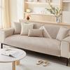 New Pure Cotton Sofa Cushion for All Seasons, Non-slip Cotton Fabric Seat Cushion, Leather Sofa Cover, Cloth Towel