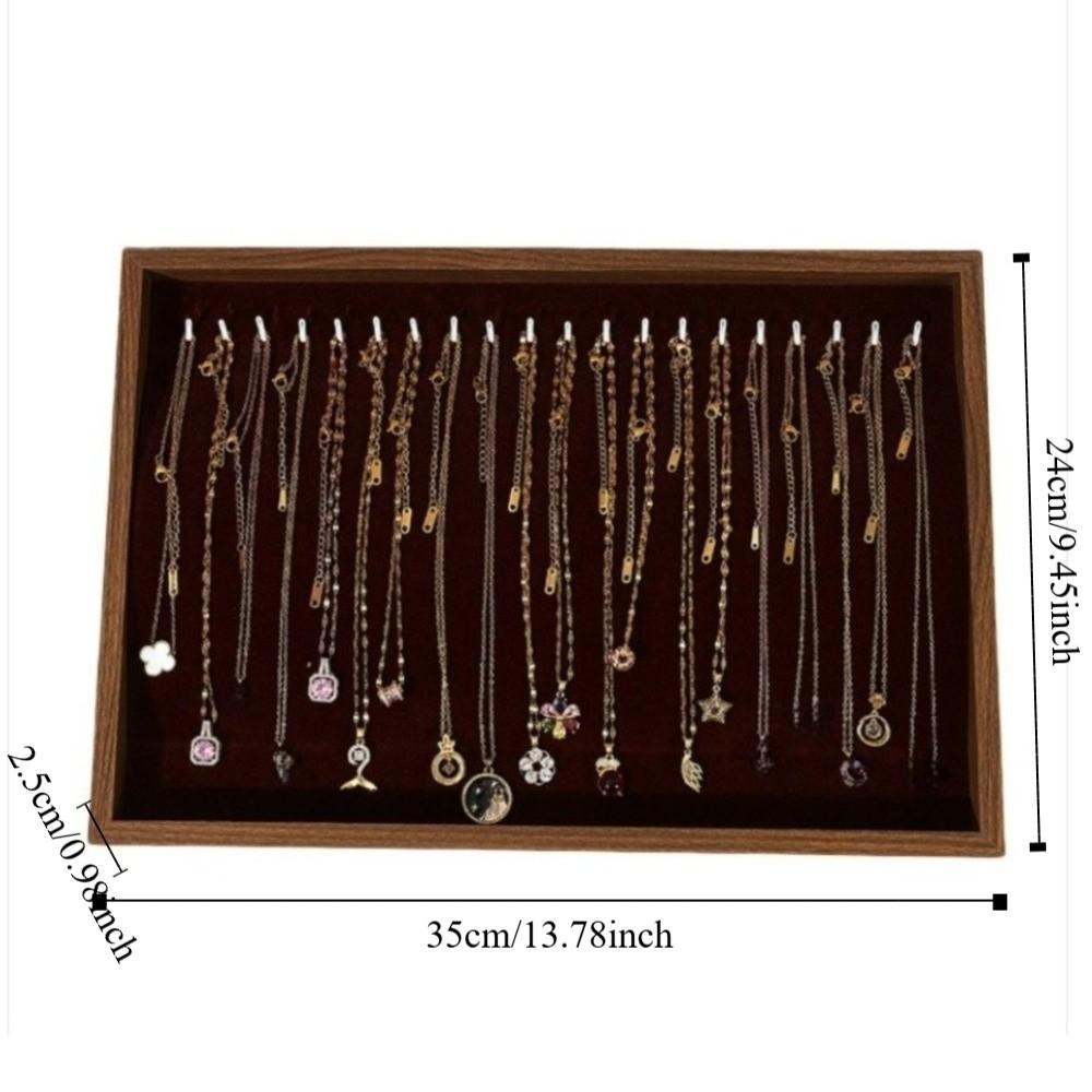 Flat Bottom Jewelry Display Tray Stackable Bracelets Storage Organizer  Trinket