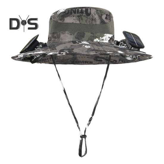 Солнечная шляпа-веер с широкими полями, двухрежимные вентиляторы, аккумулятор 800 мАч, шляпа для рыбалки на открытом воздухе, для пеших прогулок, езды на велосипеде, рыбалки