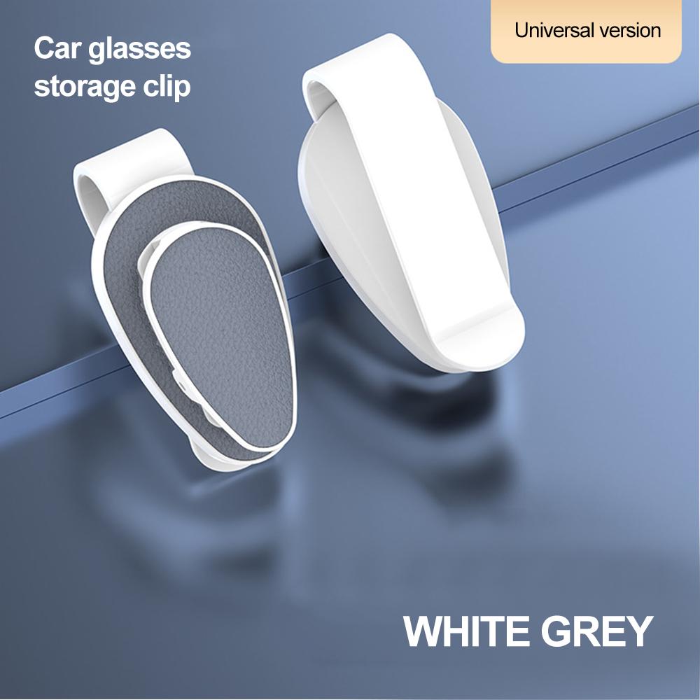 Универсальный автомобильный солнцезащитный козырек, коробка для очков, зажим для очков, держатель для карточек, держатель для билетов, подставка с застежкой, чехол для ручек, аксессуары для очков