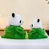Cute Little Dinosaur Turned Into Panda Doll Rag Doll Children Sleeping Doll Men and Women Birthday Gift